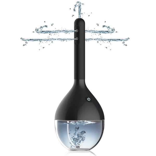 Dual-Flow Silicone Electric Douche - Rechargeable Personal Hygiene Cleaner